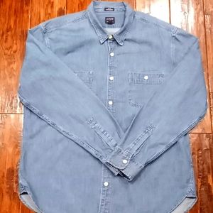 JCrew Chambray jean  shirt